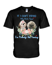 Load image into Gallery viewer, If I Can't Bring My Shih Tzu Trending For Dog Lovers Guys V-Neck
