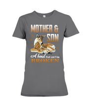 Load image into Gallery viewer, Mother And Son A Bond That Can't Be Broken Ladies Tee
