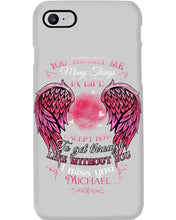 Load image into Gallery viewer, You Taught Me Many Things In Life Custom Name Gift For Son Name Michael Phone case
