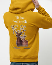 Load image into Gallery viewer, Custom Name Deers Gift For Boyfriend Till Our Last Breath Hoodie
