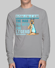 Load image into Gallery viewer, Gift For Son-In-Law The Man The Myth The Legend Trending Unisex Long Sleeve
