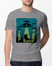 Load image into Gallery viewer, UFA Dinosaur T Rex Sky Full Of Stars Guys Tee
