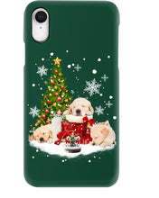 Load image into Gallery viewer, Funny Golden Retrievers Sleep In Red Boots Gift For Dog Lovers Phone case

