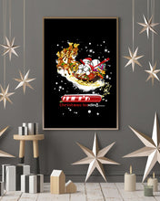 Load image into Gallery viewer, Baseball Xmas Sleigh Loading Gift For Baseball Lovers Vertical Poster
