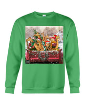 Load image into Gallery viewer, Giraffe Red Car Merry Christmas Gift For Giraffe Lovers Sweatshirt
