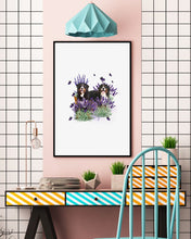 Load image into Gallery viewer, Bernese Mountain Dog  Unique Custom Design For Dog Lovers Vertical Poster
