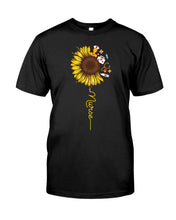 Load image into Gallery viewer, Sunflower Nurse Is My Sunshine  Unique Custom Design Meaningful Present Guys Tee
