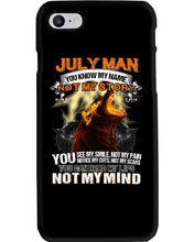 Load image into Gallery viewer, Birthday Gift For July Man You Know My Name Not My Story Trending Phone case
