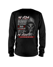 Load image into Gallery viewer, Mi Vida Mis Decidiones Mis Errores Mis Problems Mis Leciones Unisex Long Sleeve
