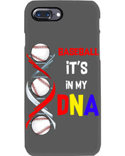 Load image into Gallery viewer, Baseball Be My DNA Gift For Sport Lovers Phone case
