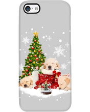 Load image into Gallery viewer, Funny Golden Retrievers Sleep In Red Boots Gift For Dog Lovers Phone case
