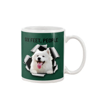 Load image into Gallery viewer, Six Feet People Alaska Husky  Unique Custom Design For Dog Lovers Mug
