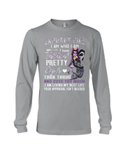 Load image into Gallery viewer, January Girl Has Tattoos Pretty Eyes Thick Thighs For Birthday Gift Unisex Long Sleeve
