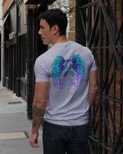 Load image into Gallery viewer, You Matter Ribbon Awareness With Angel Wings Guys V-Neck
