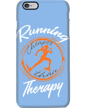 Load image into Gallery viewer, Running Cheaper Than Therapy Gift For Running Lovers Phone case
