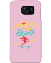 Load image into Gallery viewer, I'm Retired Skiing Is My Job Mountainous Terrain Phone case
