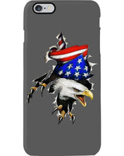 Load image into Gallery viewer, Eagle Giant Scratch USA Flag Gift For Women Phone case
