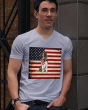 Load image into Gallery viewer, Lovely Phone Case With US Flag Gift For Spaniel Lovers Guys V-Neck
