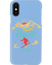 Load image into Gallery viewer, I'm Retired Skiing Is My Job Mountainous Terrain Phone case

