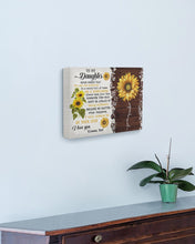 Load image into Gallery viewer, Dad Gift For Daughter Be A Sunflower Matte Canvas
