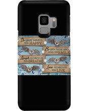 Load image into Gallery viewer, Do What Makes You Happy With Bats Gift For Girls Phone case
