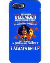 Load image into Gallery viewer, December Superwoman  Life Has Knocked Me Down Birthday Meaningful Gift Phone case
