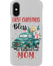Load image into Gallery viewer, Xmas Bless To Be Called Mom Gift For Women Phone case
