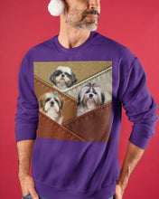 Load image into Gallery viewer, Three Cute Shih Tzu In Bag Gift For Dog Lovers Sweatshirt
