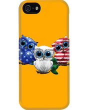 Load image into Gallery viewer, Lovely Phone Case Three Owl With US Flag Gift For Owl Lovers Phone case
