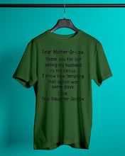 Load image into Gallery viewer, Daughter In Law Gift For Mother In Law I Know How Tempting That Option Was Some Days Guys Tee
