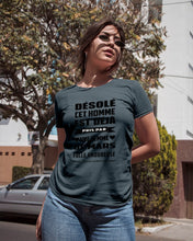 Load image into Gallery viewer, Désolé Cet Homme Est Déjà Pris Par Une Femme De Mars Birthday Gift Ladies Tee
