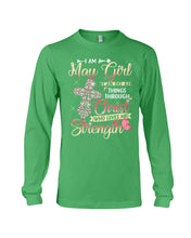 Load image into Gallery viewer, Birthday Gift For May Girl Who Can Do All Things Through Christ Unisex Long Sleeve
