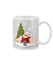 Load image into Gallery viewer, Funny Golden Retrievers Sleep In Red Boots Gift For Dog Lovers Mug
