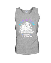Load image into Gallery viewer, I Am The DJ And Not A Jukebox Trending Gift For DJ Players Unisex Tank Top
