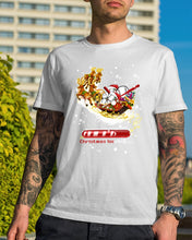 Load image into Gallery viewer, Baseball Xmas Sleigh Loading Gift For Baseball Lovers Guys Tee
