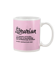 Load image into Gallery viewer, Librarian Keeper Of Books Guardian Of Knowledge Custom Gift For Librarian Mug
