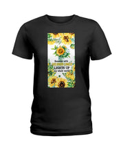 Load image into Gallery viewer, Someone With Childhood Cancer Lights Up My Whole World Trending Ladies Tee
