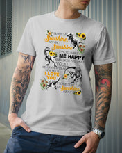 Load image into Gallery viewer, My Only Sunshine Make Me Happy Special Custom Design Guys Tee
