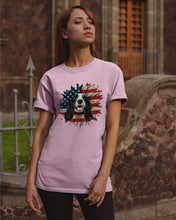Load image into Gallery viewer, English Cocker Spaniel US Sunflower Gift For Dog Lovers Guys Tee
