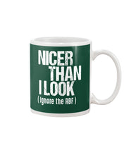 Load image into Gallery viewer, Nicer Than I Look Ignore The RBF  Special Custom Design Mug
