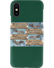 Load image into Gallery viewer, Do What Makes You Happy With Bats Gift For Girls Phone case

