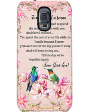 Load image into Gallery viewer, Til The Day We're Together Humming Birds Phone case
