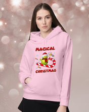 Load image into Gallery viewer, Tennis Players Magical Christmas Snowman Gift For Women Hoodie

