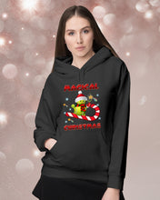 Load image into Gallery viewer, Tennis Players Magical Christmas Snowman Gift For Women Hoodie
