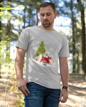 Load image into Gallery viewer, Funny Golden Retrievers Sleep In Red Boots Gift For Dog Lovers Guys Tee
