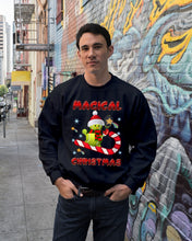 Load image into Gallery viewer, Tennis Players Magical Christmas Snowman Gift For Women Sweatshirt
