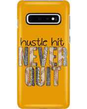 Load image into Gallery viewer, Baseball Hustle Hit Never Quit Gift For Lovers Phone case
