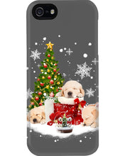 Load image into Gallery viewer, Funny Golden Retrievers Sleep In Red Boots Gift For Dog Lovers Phone case
