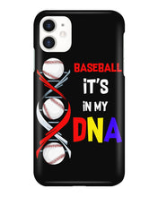 Load image into Gallery viewer, Baseball Be My DNA Gift For Sport Lovers Phone case
