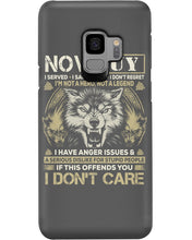 Load image into Gallery viewer, November Guy I Am Not A Hero Not A Legend I Have Anger Issues Birthday Gift Phone case
